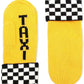 Women's Taxi Checkboard Mittens