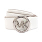 Michael Kors Women's 32MM smooth leather belt