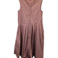 'S Max Mara Pleated Dress in Pink Cotton