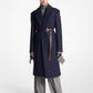 Wool Melton Chesterfield Coat