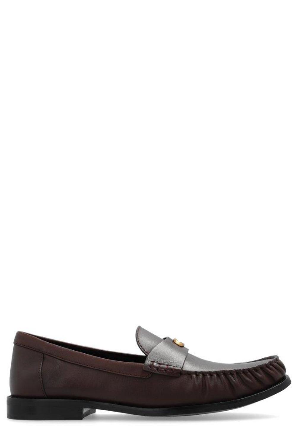 Coach Jolene Logo Plaque Loafers