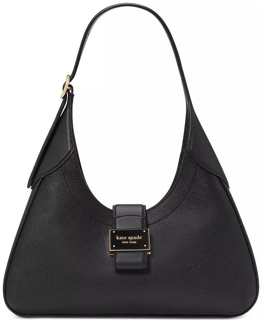 Nouveau Pebbled Leather Shoulder Bag