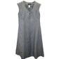 Weekend Max Mara Knee Length Dress in Light Blue Linen