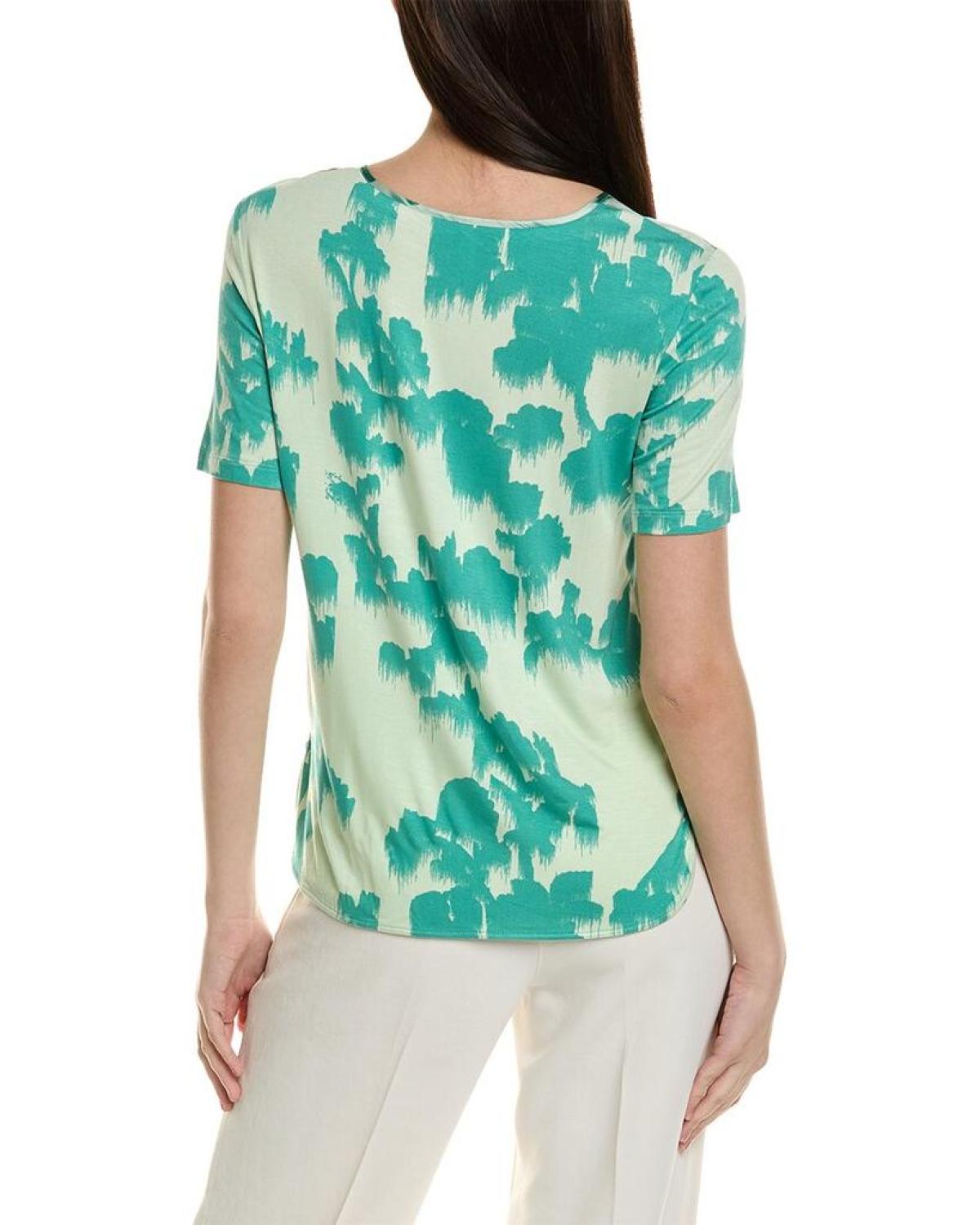 Max Mara Studio Fagus Silk Front Top