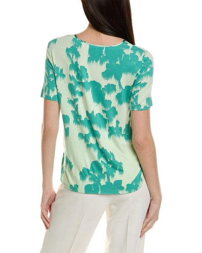 Max Mara Studio Fagus Silk Front Top