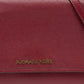 Michael Kors  Leather Jet Set Flap Crossbody Bag