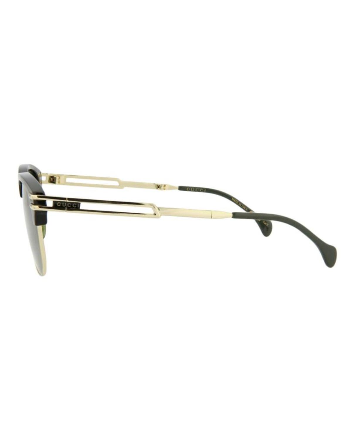 Square-Frame Injection Sunglasses