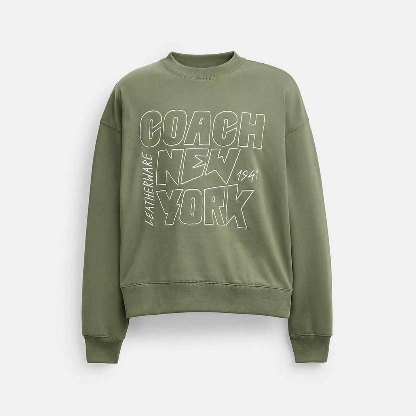 Coach Outlet New York Graphic Crewneck Sweater