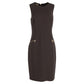 Michael Kors Knee-Length Dress in Brown Virgin Wool