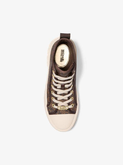 Evy Empire Monogram High-Top Sneaker