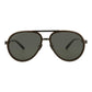 Aviator-Style Metal Sunglasses