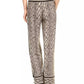 Women's Snake-Print Border-Print Pants