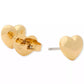 Gold-Tone Heart Mini Stud Earrings