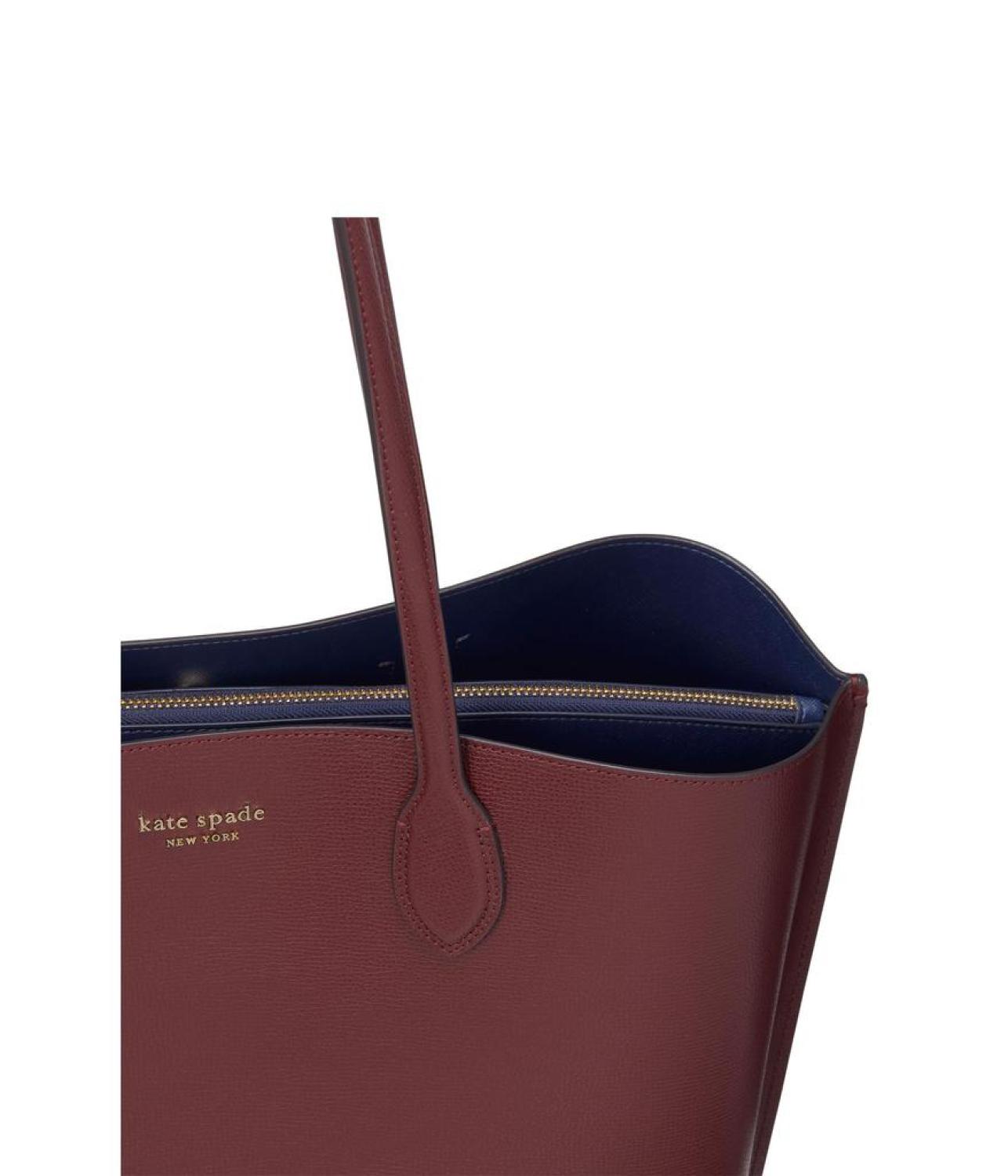 Suite Crossgrain Leather Work Tote