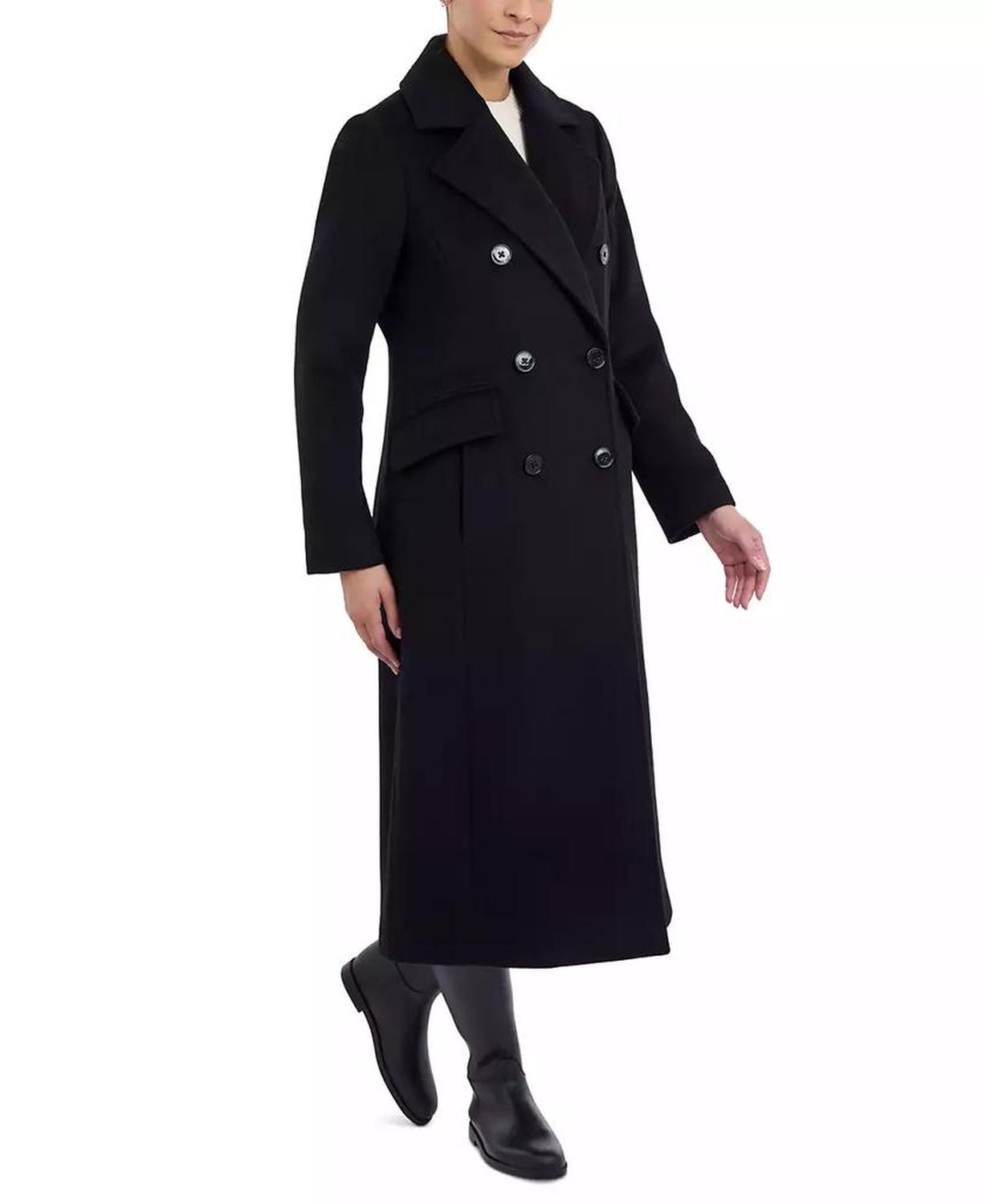 Women's Double-Breasted Maxi Coat