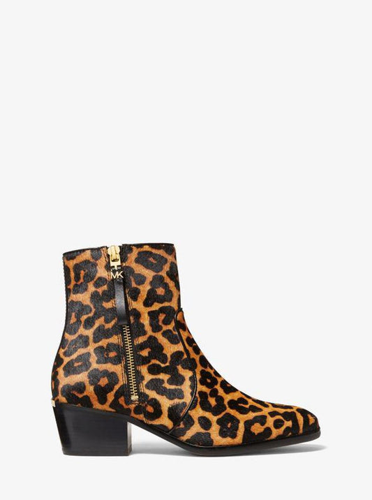 Sawyer Leopard Print Calf Hair Boot