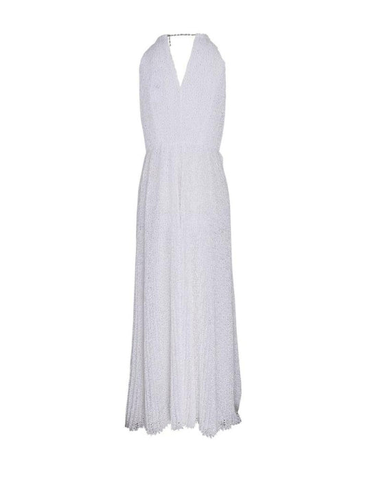 Michael Kors Lace Halter Maxi Dress