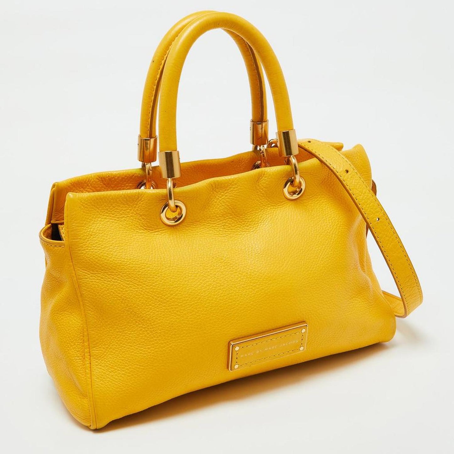 Marc By Marc Jacobs Yellow Leather Too Hot To Handle Tote