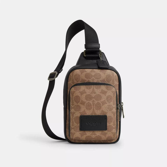 Coach Outlet Racer Sling Pack In Signature