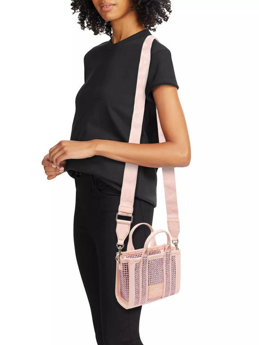 The Crystal Canvas Crossbody Tote Bag