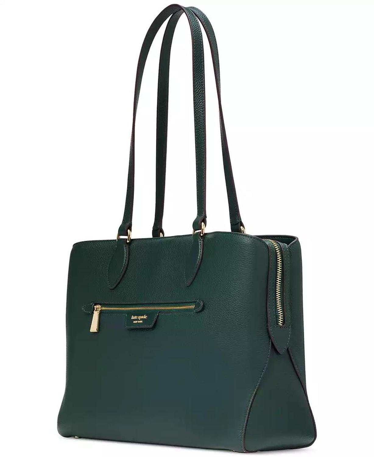 Hudson Pebbled Leather Work Tote