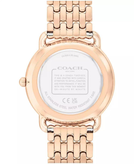 Women's Elliot Rose Gold Tone Stainless Steel Bracelet Watch, 36mm