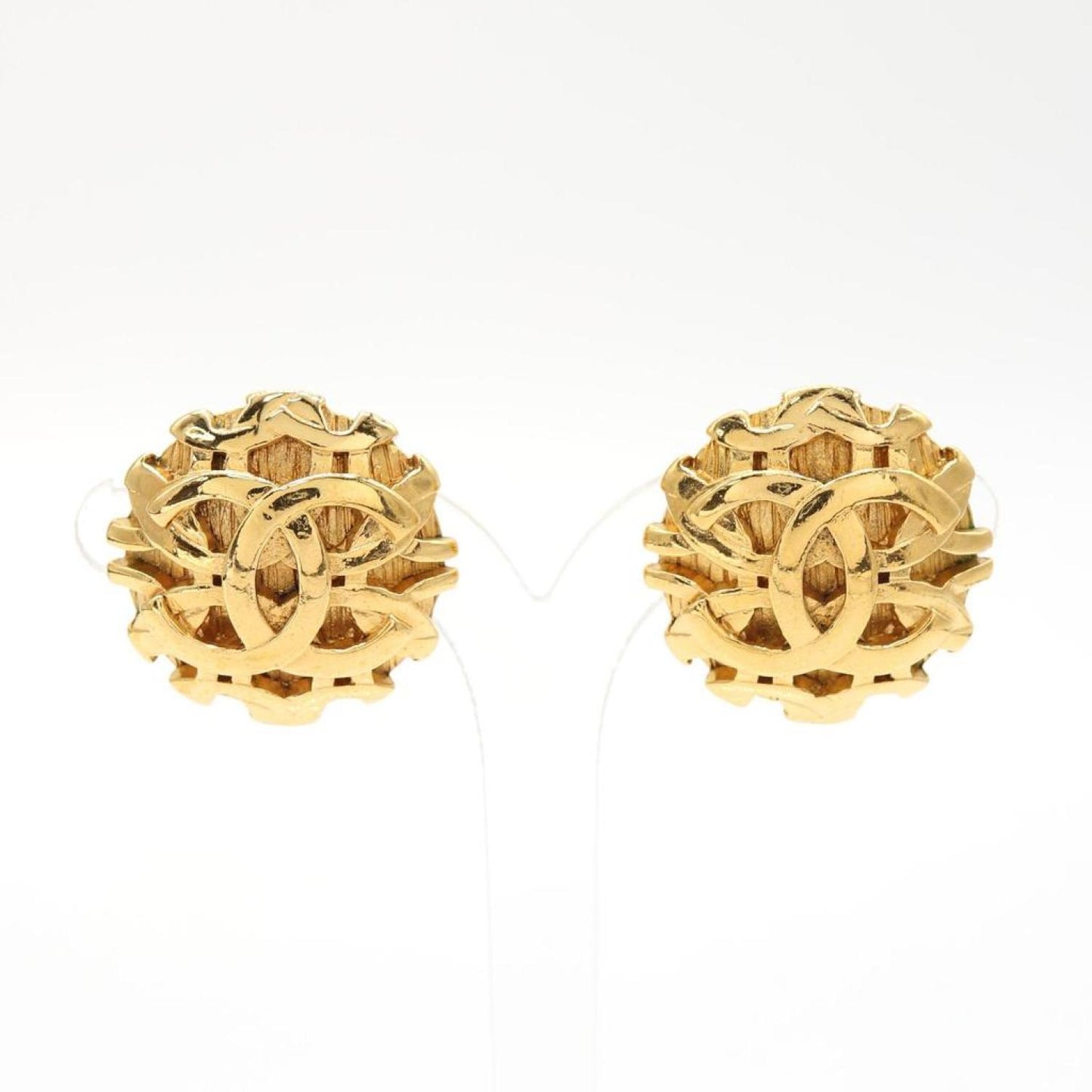 Coco Mark Earrings Gp Gold 93A