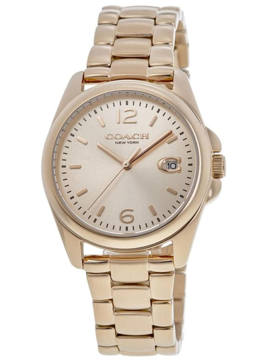 Greyson Carnation Gold Dial Gold Steel Women's Watch 14503912