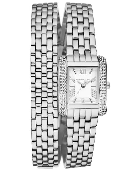 Women's Emery Three-Hand Stainless Steel Watch 22mm