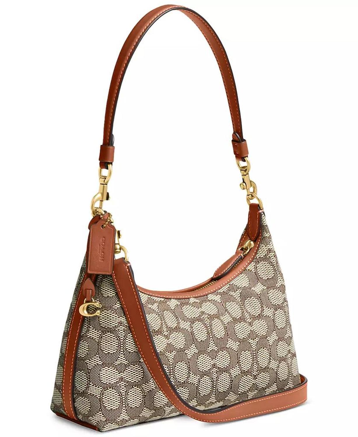 Juliet 25 Signature Textile Jacquard Shoulder Bag