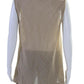 Max Mara Womens Button Down Light Jacket Tank Top Set Beige Wool