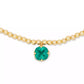 Gold-Tone Pop of Joy Green Stone Pendant Necklace, 16" + 3" extender