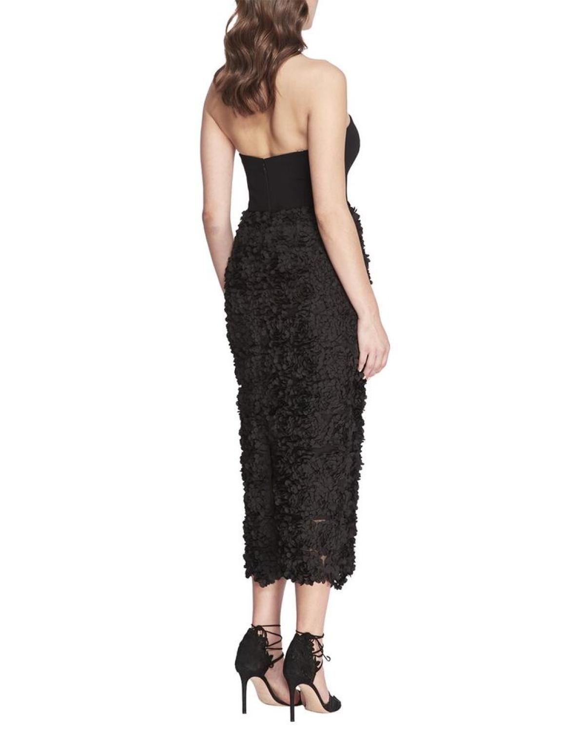 Marchesa Notte Midi Dress