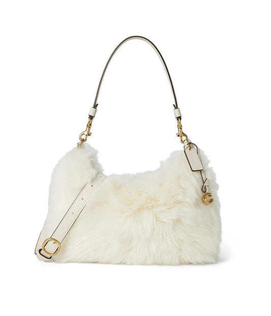 Shearling Juliet Shoulder Bag 25