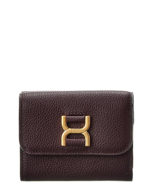 Chloé Marcie Leather French Wallet