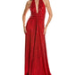 Michael Kors Collection Hand-Embroidered Halter Gown