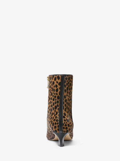 Cosmo Cheetah Print Calf Hair Boot