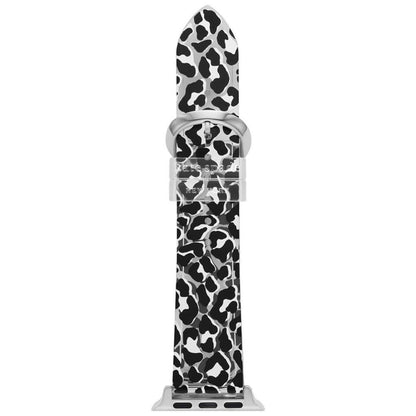 Women's Leopard Print Polyurethane Band for Apple Watch Strap