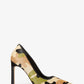 Amara Camouflage Print Calf Hair Pump