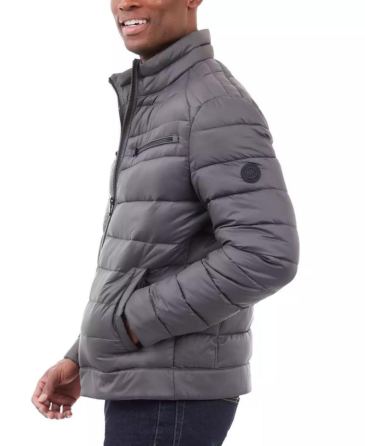 Men's Quilted Full-Zip Puffer Jacket