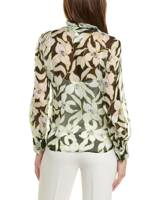 Max Mara Studio Prosit Silk Top