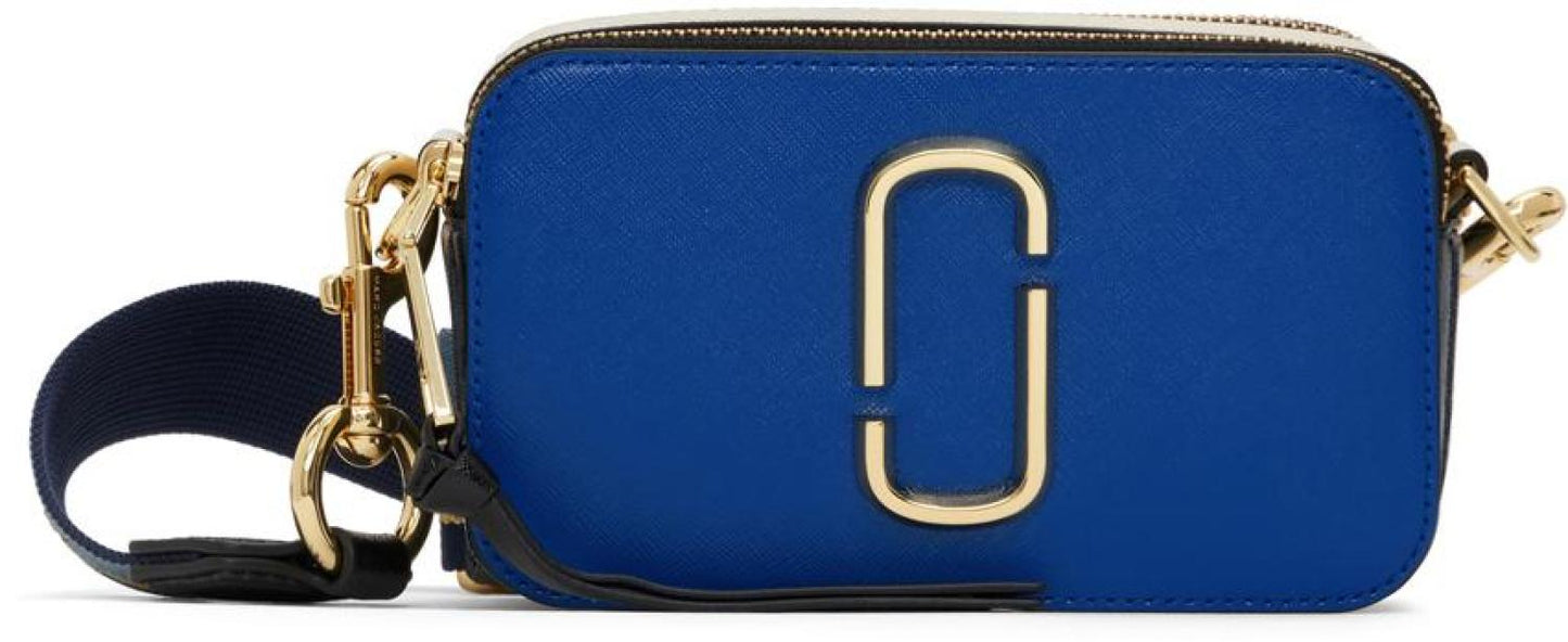 Blue 'The Americana Snapshot' Shoulder Bag