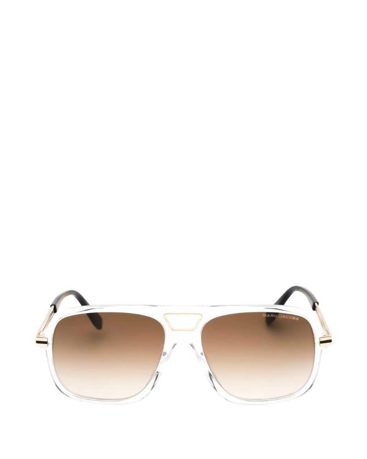 Women's Aviator Gradient Sunglasses In Crystal Black