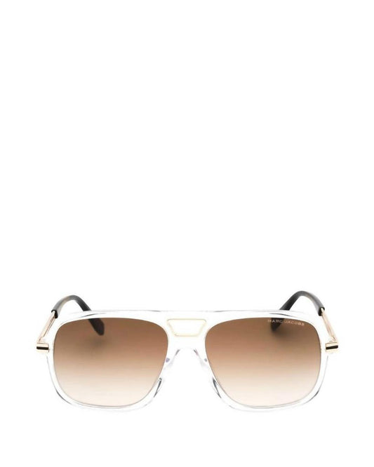 Women's Aviator Gradient Sunglasses In Crystal Black