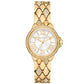 Women's Camille Three-Hand Gold-Tone Stainless Steel Watch 33mm