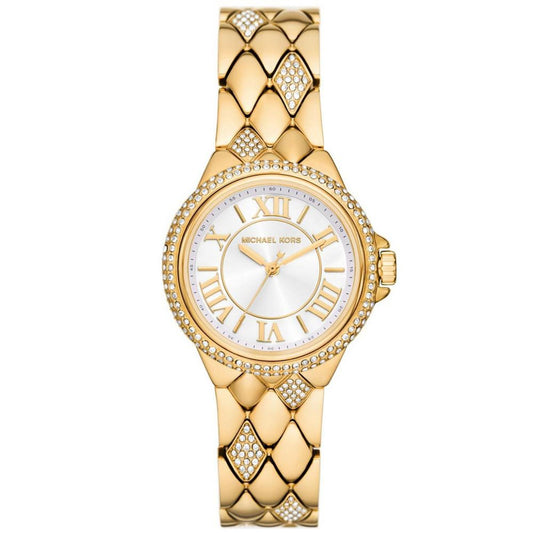 Women's Camille Three-Hand Gold-Tone Stainless Steel Watch 33mm