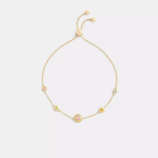 Coach Outlet Open Circle Slider Bracelet