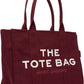 Burgundy 'The Canvas Large' Tote