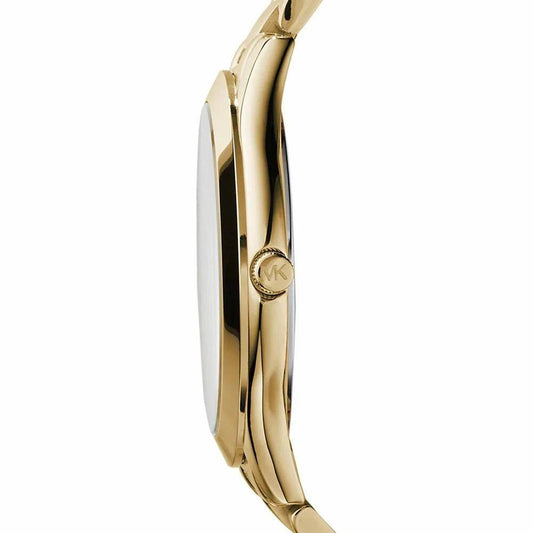 Michael Kors Slim Runway MK3179 Women's Gold-Tone Quartz 42mm Watch