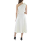 Womens One Shoulder Stretch Midi Dress